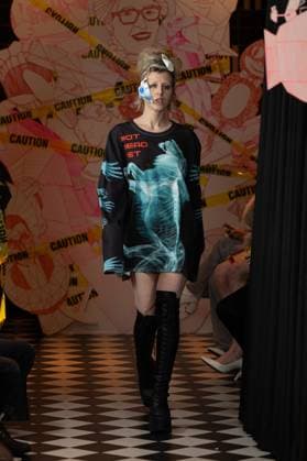 VIN + OMI AW25 catwalk show, 19 February 2025 VIN + OMI AW25 catwalk show at Harrington Gardens in South Kensington, London, UK on 19 February 2025., Credit:JIMMY JAMES Avalon London, UK  Copyright: xJIMMYxJAMESx xAvalonx 0966189227
