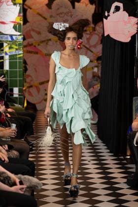 VIN + OMI AW25 catwalk show, 19 February 2025 VIN + OMI AW25 catwalk show at Harrington Gardens in South Kensington, London, UK on 19 February 2025., Credit:JIMMY JAMES Avalon London, UK  Copyright: xJIMMYxJAMESx xAvalonx 0966189152