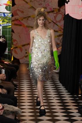 VIN + OMI AW25 catwalk show, 19 February 2025 VIN + OMI AW25 catwalk show at Harrington Gardens in South Kensington, London, UK on 19 February 2025., Credit:JIMMY JAMES Avalon London, UK  Copyright: xJIMMYxJAMESx xAvalonx 0966189316