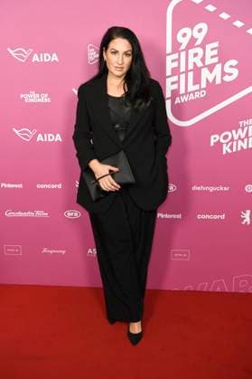 Minu Barati at the 99Fire Films Award during the Berlinale 2025 in the Astor Film Lounge Berlin, 19 02 2025 Foto:xC.xNiehausx xFuturexImagex fire_films_5207
