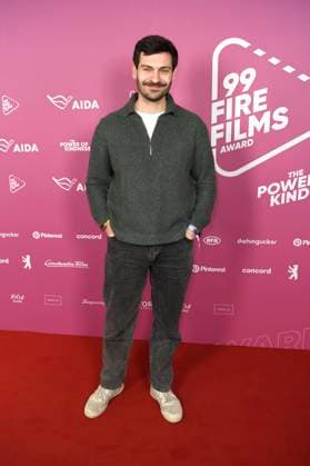 Jonas Hummels at the 99Fire Films Award during the Berlinale 2025 in the Astor Film Lounge Berlin, 19 02 2025 Foto:xC.xNiehausx xFuturexImagex fire_films_5217