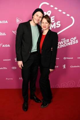 Richard Kreutz and Anna Bachmann at the 99Fire Films Award during the Berlinale 2025 in the Astor Film Lounge Berlin, 19 02 2025 Foto:xC.xNiehausx xFuturexImagex fire_films_5219