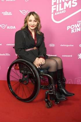 Kristina Vogel at the 99Fire Films Award during the Berlinale 2025 in the Astor Film Lounge Berlin, 19 02 2025 Foto:xC.xNiehausx xFuturexImagex fire_films_5233