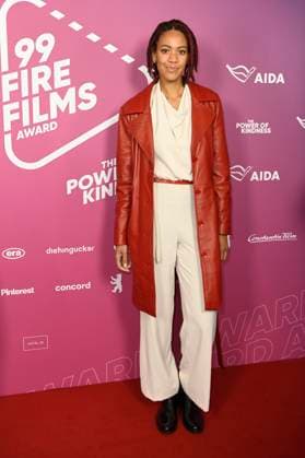 Pauline Afaja at the 99Fire Films Award during the Berlinale 2025 in the Astor Film Lounge Berlin, 19 02 2025 Foto:xC.xNiehausx xFuturexImagex fire_films_5236