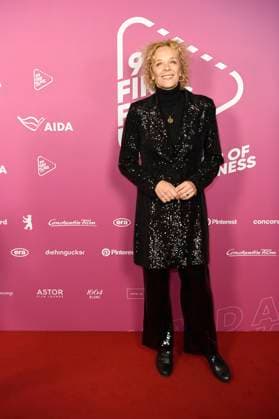 Katja Riemann at the 99Fire Films Award during the Berlinale 2025 in the Astor Film Lounge Berlin, 19 02 2025 Foto:xC.xNiehausx xFuturexImagex fire_films_5240