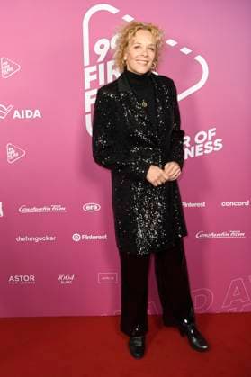 Katja Riemann at the 99Fire Films Award during the Berlinale 2025 in the Astor Film Lounge Berlin, 19 02 2025 Foto:xC.xNiehausx xFuturexImagex fire_films_5241