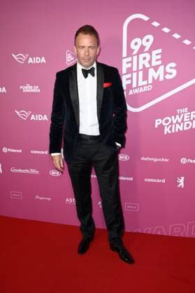 Stefan Kiwit at the 99Fire Films Award during the Berlinale 2025 in the Astor Film Lounge Berlin, 19 02 2025 Foto:xN.xKubelkax xFuturexImagex fire_films_5245