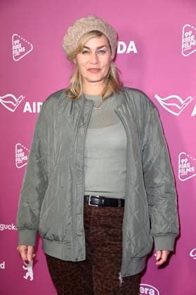Gesine Cukrowski at the 99Fire Films Award during the Berlinale 2025 in the Astor Film Lounge Berlin, 19 02 2025 Foto:xN.xKubelkax xFuturexImagex fire_films_5256