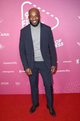 Aristo Luis at the 99Fire Films Award during the Berlinale 2025 in the Astor Film Lounge Berlin, 19 02 2025 Foto:xN.xKubelkax xFuturexImagex fire_films_5261