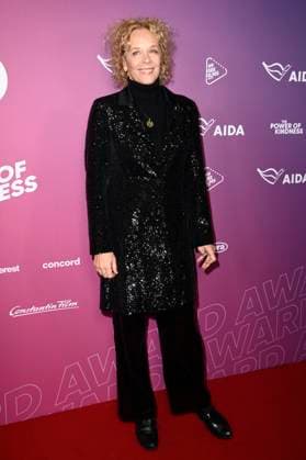 Katja Riemann at the 99Fire Films Award during the Berlinale 2025 in the Astor Film Lounge Berlin, 19 02 2025 Foto:xN.xKubelkax xFuturexImagex fire_films_5282