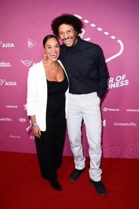 Vanessa Rottenburg and Marvin Krüger at the 99Fire Films Award during the Berlinale 2025 in the Astor Film Lounge Berlin, 19 02 2025 Foto:xN.xKubelkax xFuturexImagex fire_films_5289