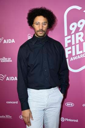 Marvin Krüger at the 99Fire Films Award during the Berlinale 2025 in the Astor Film Lounge Berlin, 19 02 2025 Foto:xN.xKubelkax xFuturexImagex fire_films_5292