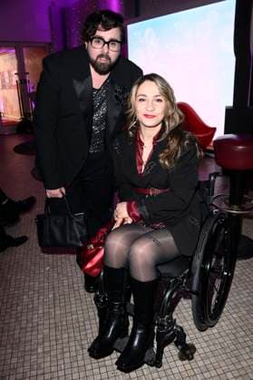 Steven Preisner and Kristina Vogel at the 99Fire Films Award during the Berlinale 2025 in the Astor Film Lounge Berlin, 19 02 2025 Foto:xN.xKubelkax xFuturexImagex fire_films_5343