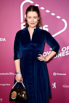 Laura Louisa Garde at the 99Fire Films Award during the Berlinale 2025 in the Astor Film Lounge Berlin, 19 02 2025 Foto:xN.xKubelkax xFuturexImagex fire_films_5309