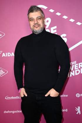 Imad Mardnli at the 99Fire Films Award during the Berlinale 2025 in the Astor Film Lounge Berlin, 19 02 2025 Foto:xN.xKubelkax xFuturexImagex fire_films_5316