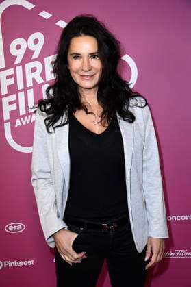 Mariella Ahrens at the 99Fire Films Award during the Berlinale 2025 in the Astor Film Lounge Berlin, 19 02 2025 Foto:xN.xKubelkax xFuturexImagex fire_films_5319