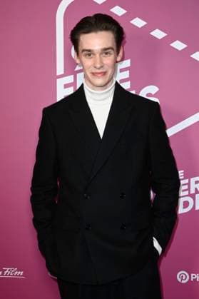 Mike Leon Lichtenberg at the 99Fire Films Award during the Berlinale 2025 in the Astor Film Lounge Berlin, 19 02 2025 Foto:xN.xKubelkax xFuturexImagex fire_films_5324