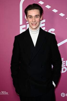Mike Leon Lichtenberg at the 99Fire Films Award during the Berlinale 2025 in the Astor Film Lounge Berlin, 19 02 2025 Foto:xN.xKubelkax xFuturexImagex fire_films_5325