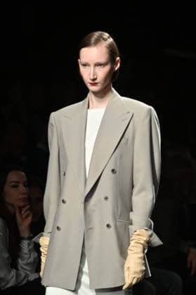 A model wears at collection runway a creation from Baro Lucas during Pasarela Cibeles Mercedes-Benz Fashion Week Madrid 2025 in Madrid, on Thursday ,20 February 2025. Cordon Press 