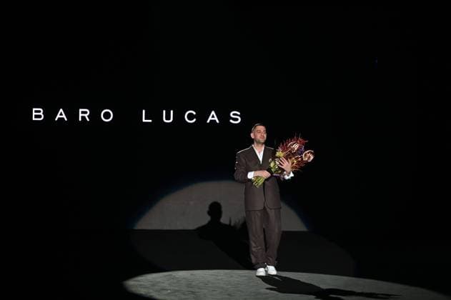 A model wears at collection runway a creation from Baro Lucas during Pasarela Cibeles Mercedes-Benz Fashion Week Madrid 2025 in Madrid, on Thursday ,20 February 2025. Cordon Press 