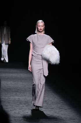 Baro Lucas during Fashion Week A model walks the runway wearing a design by Baro Lucas during Mercedes-Benz Fashion Week de Madrid in IFERMA, 20 February 2025 Spain Featuring: A model walks the runway wearing a design by Baro Lucas during Mercedes-Benz Fashion Week de Madrid in IFERMA, 20 February 2025 Spain Where: Madrid, Spain When: 20 Feb 2025 Credit: Oscar Gonzalez WENN Madrid Spain Copyright: xOscarxGonzalez WENNx wenn40262001 OFA ZOJx wenn40262001