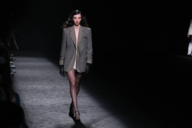 Baro Lucas during Fashion Week A model walks the runway wearing a design by Baro Lucas during Mercedes-Benz Fashion Week de Madrid in IFERMA, 20 February 2025 Spain Featuring: A model walks the runway wearing a design by Baro Lucas during Mercedes-Benz Fashion Week de Madrid in IFERMA, 20 February 2025 Spain Where: Madrid, Spain When: 20 Feb 2025 Credit: Oscar Gonzalez WENN Madrid Spain Copyright: xOscarxGonzalez WENNx wenn40262006 OFA ZOJx wenn40262006