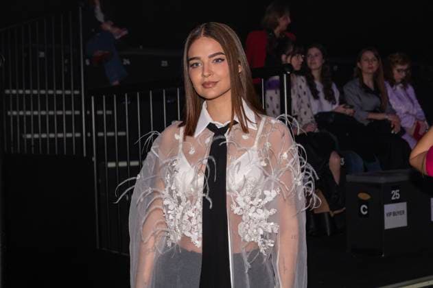February 20, 2025, Madrid, Madrid, Spain: LAURA ESCANES attends the YOLANCRIS fashion show during Mercedes Benz Fashion Week Madrid at Ifema on September 20, 2025 in Madrid, Spain. Madrid Spain - ZUMAc312 1059051997st Copyright: xOscarxManuelxSanchezx