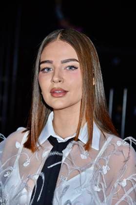 Laura Escanes at the front row of Yolancris collection during Pasarela Cibeles Mercedes-Benz Fashion Week Madrid 2025 in Madrid, on Thursday ,20 February 2025. Cordon Press  ANTONIOxQUILEZ