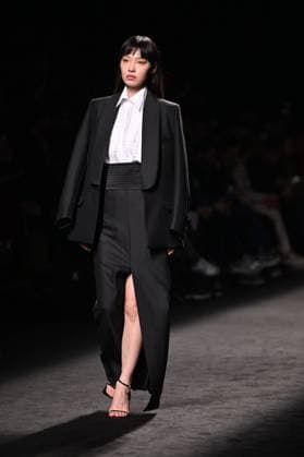 A model wears at collection runway a creation from Mans during Pasarela Cibeles Mercedes-Benz Fashion Week Madrid 2025 in Madrid, on Thursday ,20 February 2025. Cordon Press 