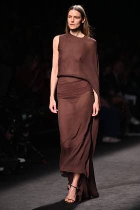 A model wears at collection runway a creation from Mans during Pasarela Cibeles Mercedes-Benz Fashion Week Madrid 2025 in Madrid, on Thursday ,20 February 2025. Cordon Press 