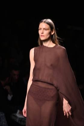 A model wears at collection runway a creation from Mans during Pasarela Cibeles Mercedes-Benz Fashion Week Madrid 2025 in Madrid, on Thursday ,20 February 2025. Cordon Press 
