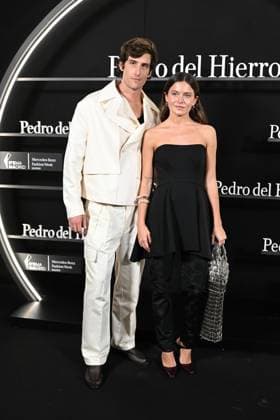 Pedro del Hierro presents his OI25 26 El Pellizco collection at the 81st edition of MBFWM Nacho Aragón and Bea Gimeno pose at the Pedro del Hierro photocall during the presentation of his OI25 26 El Pellizco collection at the 81st edition of MBFWM, February 20, 2025, in Madrid Spain FASHION MERCEDES BENZ FASHION WEEK FAMOUS DESIGNERS José Madrid Madrid Madrid Spain  Copyright: xJosÃ xOlivax 6532269