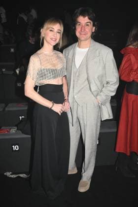Pedro del Hierro fashion show at the 81st edition of MBFWM Marta Hazas and Javier Veiga during the Pedro del Hierro fashion show at the 81st edition of MBFWM, on February 20, 2025, in Madrid Spain PEDRO DEL HIERRO SHOW MBFWM FAMOUS MODELS José Madrid Madrid Spain  Copyright: xJosÃ xOlivax 6532532