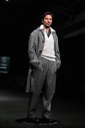 Pedro del Hierro fashion show at the 81st edition of MBFWM Andrés Velencoso parades for Pedro del Hierro at the 81st edition of MBFWM, February 20, 2025, in Madrid Spain PEDRO DEL HIERRO SHOW MBFWM FAMOUS MODELS José Madrid Madrid Spain  Copyright: xJosÃ xOlivax 6532611