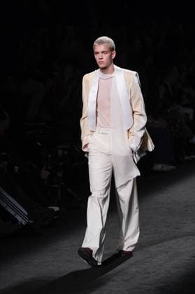 Mans Fashion Week in Madrid A model walks the runway wearing a design by Mans during Mercedes-Benz Fashion Week de Madrid in IFERMA, 20 February 2025 Spain Featuring: A model walks the runway wearing a design by Mans during Mercedes-Benz Fashion Week de Madrid in IFERMA, 20 February 2025 Spain Where: Madrid, Spain When: 20 Feb 2025 Credit: Oscar Gonzalez WENN Madrid Spain Copyright: xOscarxGonzalez WENNx wenn40262741 OFA ZOJx wenn40262741