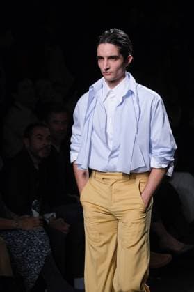 Mans Fashion Week in Madrid A model walks the runway wearing a design by Mans during Mercedes-Benz Fashion Week de Madrid in IFERMA, 20 February 2025 Spain Featuring: A model walks the runway wearing a design by Mans during Mercedes-Benz Fashion Week de Madrid in IFERMA, 20 February 2025 Spain Where: Madrid, Spain When: 20 Feb 2025 Credit: Oscar Gonzalez WENN Madrid Spain Copyright: xOscarxGonzalez WENNx wenn40262712 OFA ZOJx wenn40262712