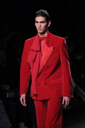 Mans Fashion Week in Madrid A model walks the runway wearing a design by Mans during Mercedes-Benz Fashion Week de Madrid in IFERMA, 20 February 2025 Spain Featuring: A model walks the runway wearing a design by Mans during Mercedes-Benz Fashion Week de Madrid in IFERMA, 20 February 2025 Spain Where: Madrid, Spain When: 20 Feb 2025 Credit: Oscar Gonzalez WENN Madrid Spain Copyright: xOscarxGonzalez WENNx wenn40262726 OFA ZOJx wenn40262726