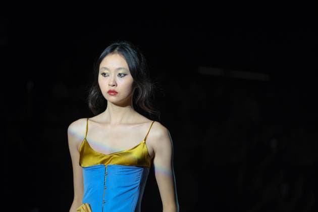 Menchen Tomas Fashion Week A model walks the runway wearing a design by Menchen Tomas during Mercedes-Benz Fashion Week de Madrid in IFERMA, 20 February 2025 Spain Featuring: A model walks the runway wearing a design by Menchen Tomas during Mercedes-Benz Fashion Week de Madrid in IFERMA, 20 February 2025 Spain Where: Madrid, Spain When: 20 Feb 2025 Credit: Oscar Gonzalez WENN Madrid Spain Copyright: xOscarxGonzalez WENNx wenn40263155 OFA ZOJx wenn40263155