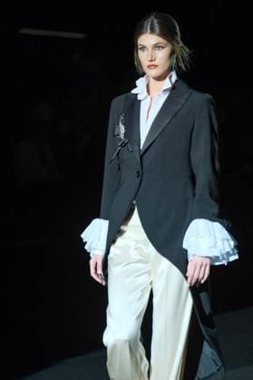 Menchen Tomas Fashion Week A model walks the runway wearing a design by Menchen Tomas during Mercedes-Benz Fashion Week de Madrid in IFERMA, 20 February 2025 Spain Featuring: A model walks the runway wearing a design by Menchen Tomas during Mercedes-Benz Fashion Week de Madrid in IFERMA, 20 February 2025 Spain Where: Madrid, Spain When: 20 Feb 2025 Credit: Oscar Gonzalez WENN Madrid Spain Copyright: xOscarxGonzalez WENNx wenn40263122 OFA ZOJx wenn40263122