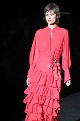 Menchen Tomas Fashion Week A model walks the runway wearing a design by Menchen Tomas during Mercedes-Benz Fashion Week de Madrid in IFERMA, 20 February 2025 Spain Featuring: A model walks the runway wearing a design by Menchen Tomas during Mercedes-Benz Fashion Week de Madrid in IFERMA, 20 February 2025 Spain Where: Madrid, Spain When: 20 Feb 2025 Credit: Oscar Gonzalez WENN Madrid Spain Copyright: xOscarxGonzalez WENNx wenn40263123 OFA ZOJx wenn40263123