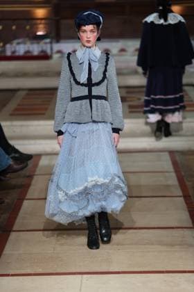 . 21 02 2025. London, United Kingdom. Bora Aksu show for Autumn Winter 2025 at London Fashion Week.  xStephenxLockx xi-Imagesx IIM-25753-0016