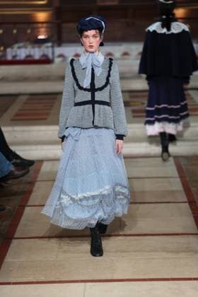 . 21 02 2025. London, United Kingdom. Bora Aksu show for Autumn Winter 2025 at London Fashion Week.  xStephenxLockx xi-Imagesx IIM-25753-0019