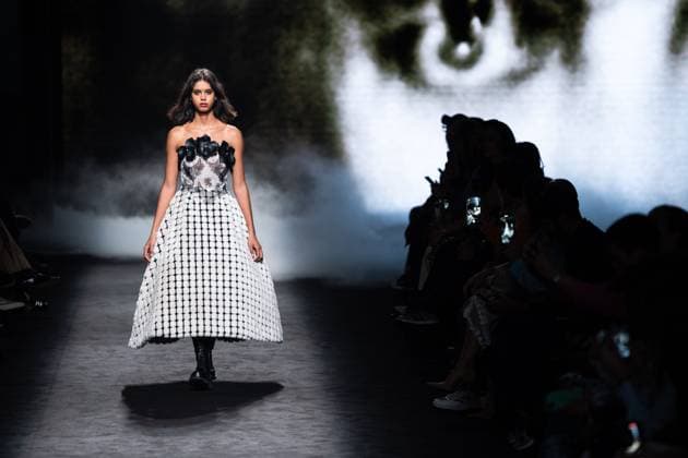 Spanish fashion designers Yolancris present their new collection at Madrid Fashion Week 2025, the most important fashion event in Spain. At IFEMA, Madrid, February 20, 2025. (20250220103)