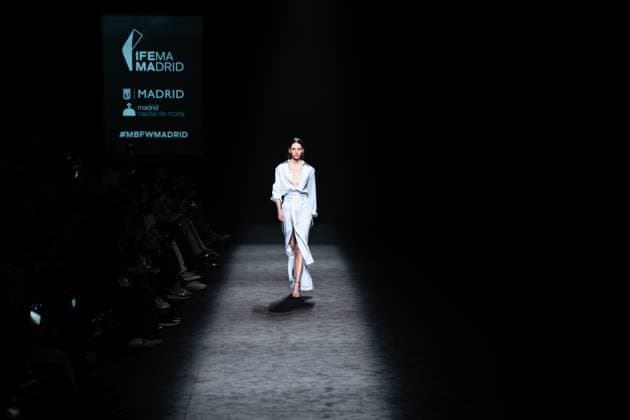 Mans Concept, fashion brand created by designer Jaime Alvarez, presents his new collection at Madrid Fashion Week 2025, the most important fashion event in Spain. At IFEMA, Madrid, February 20, 2025. (20250220157)