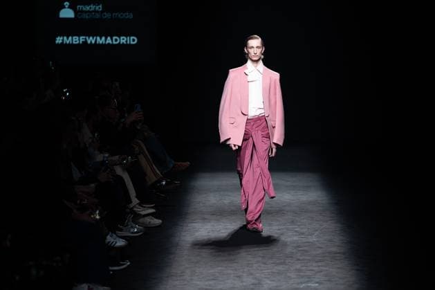 Mans Concept, fashion brand created by designer Jaime Alvarez, presents his new collection at Madrid Fashion Week 2025, the most important fashion event in Spain. At IFEMA, Madrid, February 20, 2025. (20250220167)