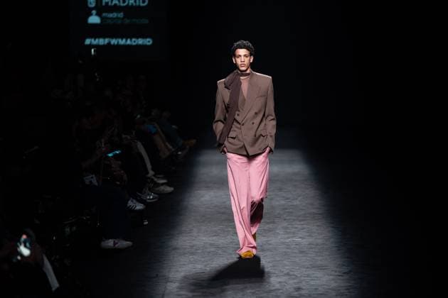 Mans Concept, fashion brand created by designer Jaime Alvarez, presents his new collection at Madrid Fashion Week 2025, the most important fashion event in Spain. At IFEMA, Madrid, February 20, 2025. (20250220172)