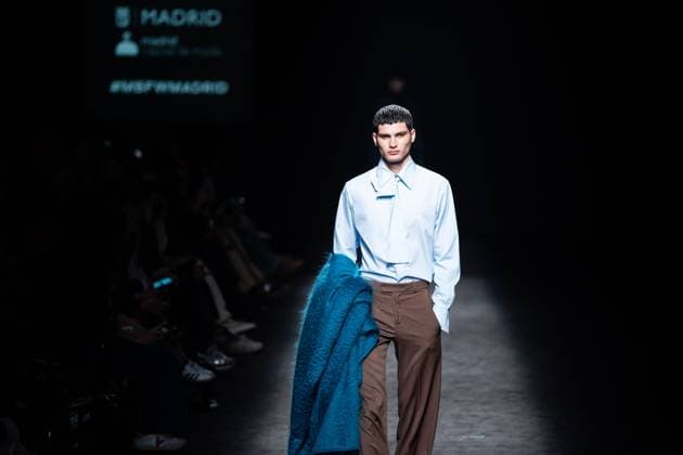 Mans Concept, fashion brand created by designer Jaime Alvarez, presents his new collection at Madrid Fashion Week 2025, the most important fashion event in Spain. At IFEMA, Madrid, February 20, 2025. (20250220175)