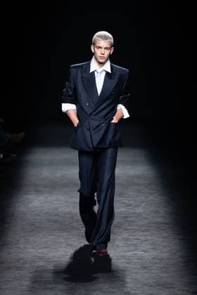 Mans Concept, fashion brand created by designer Jaime Alvarez, presents his new collection at Madrid Fashion Week 2025, the most important fashion event in Spain. At IFEMA, Madrid, February 20, 2025. (20250220179)