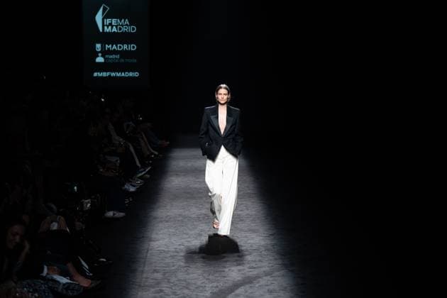 Mans Concept, fashion brand created by designer Jaime Alvarez, presents his new collection at Madrid Fashion Week 2025, the most important fashion event in Spain. At IFEMA, Madrid, February 20, 2025. (20250220214)