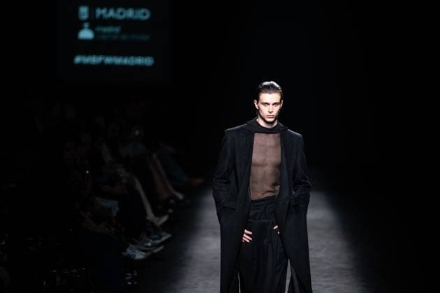 Mans Concept, fashion brand created by designer Jaime Alvarez, presents his new collection at Madrid Fashion Week 2025, the most important fashion event in Spain. At IFEMA, Madrid, February 20, 2025. (20250220217)
